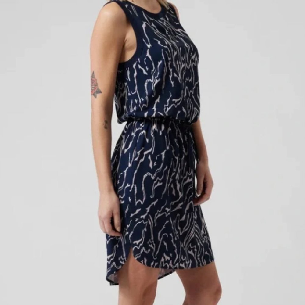 Athleta \\ Rincon Printed Dress LT